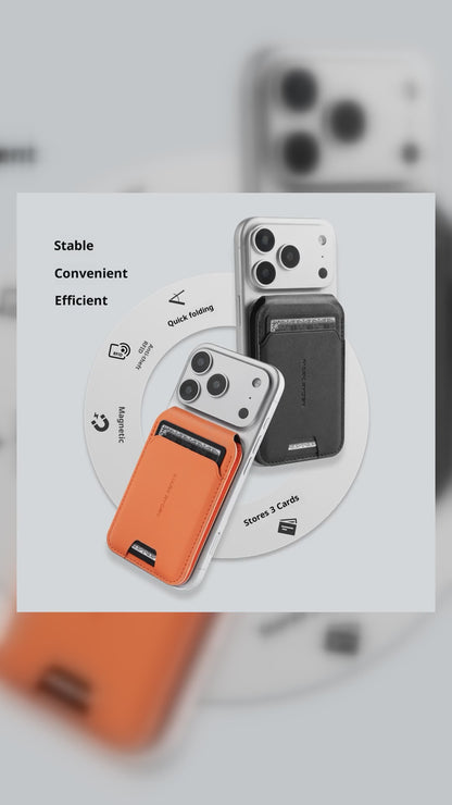 Magnetic Phone Stand Wallet